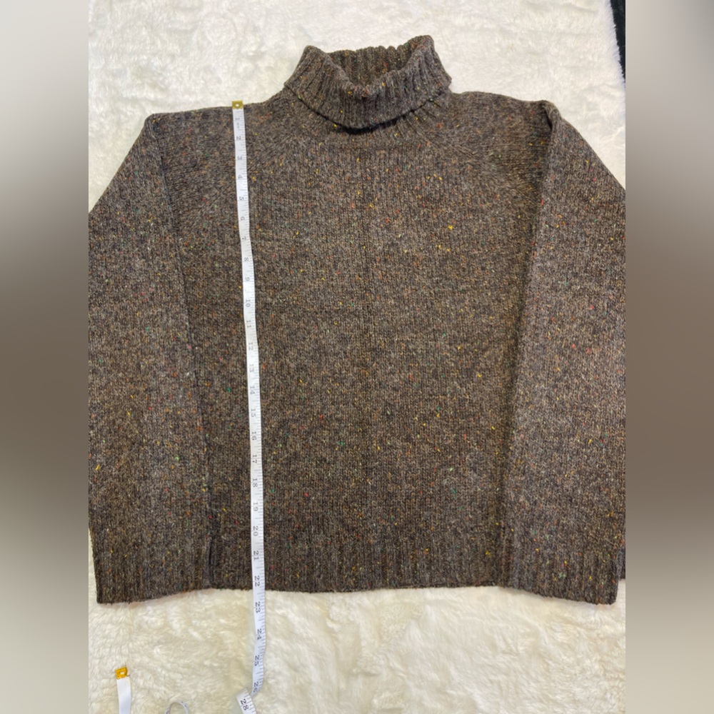 VTG HANNAH size medium brown turtleneck - Picture 5 of 6